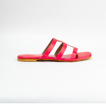 FUSCHIA PINK FLATS
