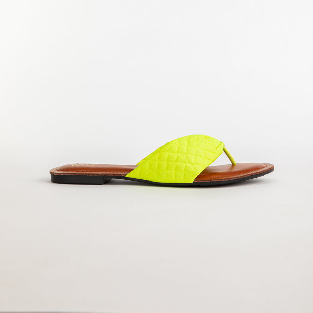 NEON YELLOW FLATS